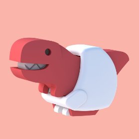 BABY T-REX - magnetická skládací hračka