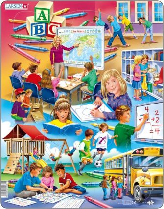 Puzzle MAXI - Zpátky do školy/33 dílků