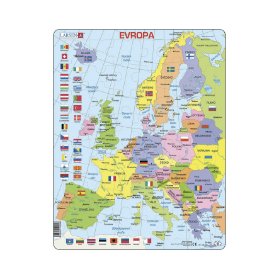 EVROPA POLITICKÁ MAPA 48 d. EDU deskové pu