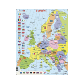 EVROPA POLITICKÁ MAPA 48 d. EDU deskové pu