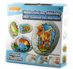 ArtLover Sada Malování na oblázky - dino