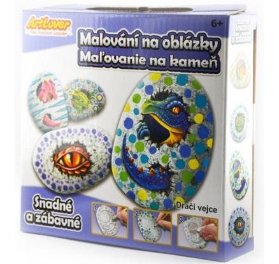 ArtLover Sada Malování na oblázky - dračí vejce