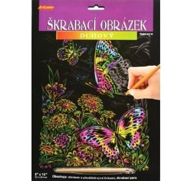 Škrabací obrázek-duhový SCD-EP100