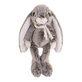 CORNELIUS zajíc šedý s šálou (30cm)
