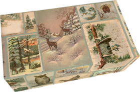 Dárkové mýdlo Christmas Forest Collage 200 g
