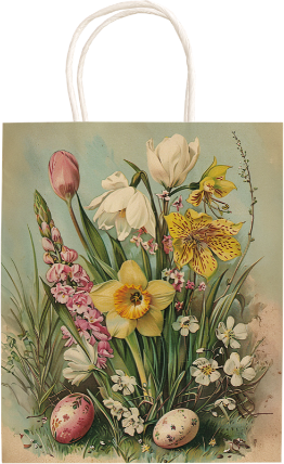 Dárková papírová taška Easter