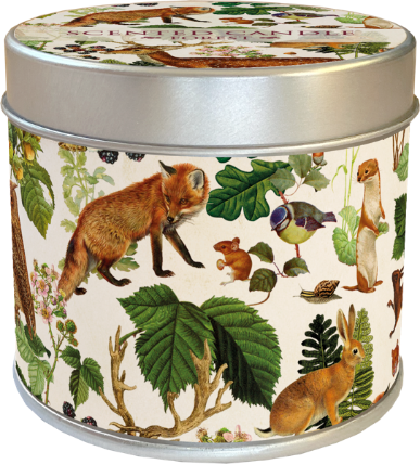 Vonná svíčka v plechové dóze Forest Animals