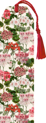 Knižní záložka Geranium