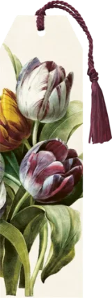 Knižní záložka Purple Tulips