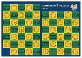 Pexeso: Matematika - Hodiny