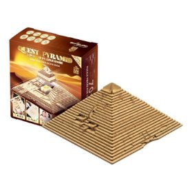 3D dřevěná skládačka hlavolamu - Pyramida
