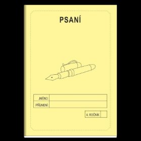 Psaní 4. ročník - školní sešit