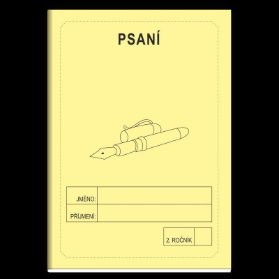Psaní 2. ročník - školní sešit