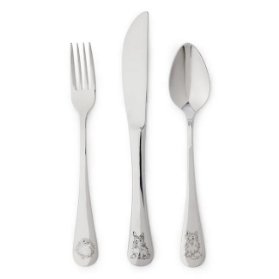 Dětské nerezové příbory Wrendale Designs, sada 3 ks