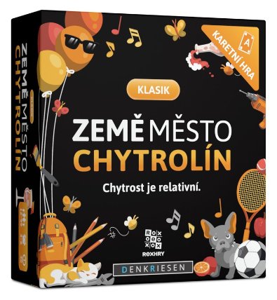 Země město chytrolín: Klasik - Karetní hra