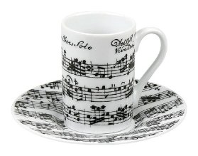 Vivaldi Libretto/white - minipresso s podšál.