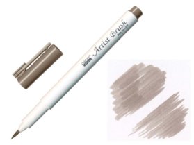 Štětcový fix - MARVY BROWNISH GREY ARTIST BRUSH