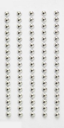 Art-Work: Strass silber 5 mm