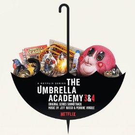2LP Jeff Russo & Perrine Virgile - Umbrella Academy 3 & 4 (Clear & Black vinyl)