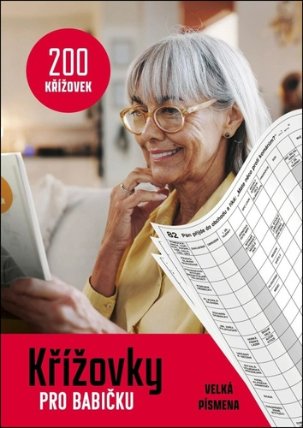 Křížovky pro babičku - velká písmena
