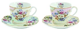 Porcelánové šálky a podšálky Oriental Garden