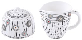 Porcelánová cukřenka a mléčenka Organic