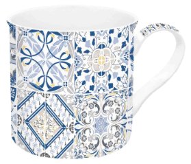 Porcelánový hrnek Casa Decor Blue