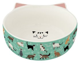 Porcelánová kočičí miska Cats Family