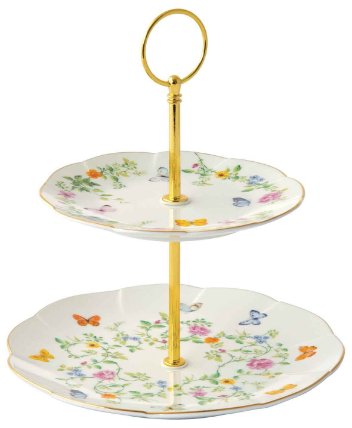 Porcelánový etažér Dancing Butterflies