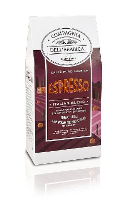 Corsini Espresso Italian Blend mletá 250g