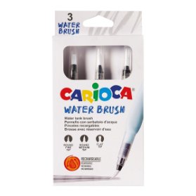 Carioca sada vodních štětců, 3ks