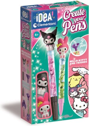 Kreativní sada pro výrobu per - Hello Kitty & Friends (My Melody & Kuromi)