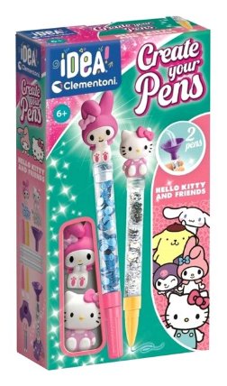 Kreativní sada pro výrobu per - Hello Kitty & Friends (Hello Kitty & My Melody)