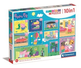 Puzzle 10 v 1, Prasátko Peppa