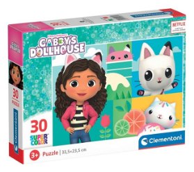 Clementoni Puzzle Gábinin kouzelný domek 30 dílků