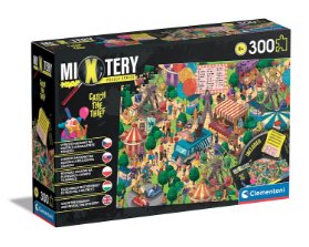 MYSTERY PUZZLE 300 dílků - Chyť zloděje v lunaparku