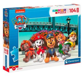 Puzzle 104 dílků Maxi - Paw Patrol
