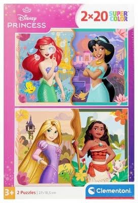 Puzzle Disney Princezny 2x20 dílků