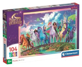 Puzzle Jednorožčí akademie 104 dílků