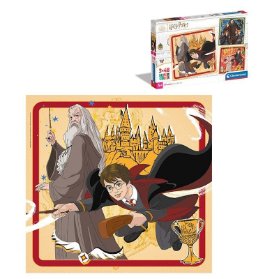Puzzle Harry Potter 3x48 dílků