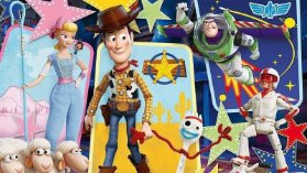 Puzzle Supercolors 104,Toy Story 4
