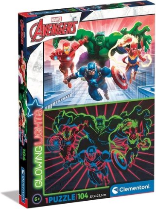 Svítící puzzle Marvel: Avengers