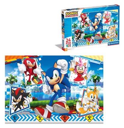 Puzzle Maxi 24 dílků Sonic