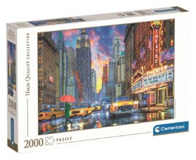 Puzzle Deštivý Manhattan 2000 dílků