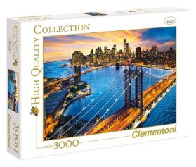 Clementoni Puzzle - New York, 3000 dílků