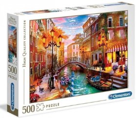 Puzzle Clementoni Benátky / 500 dílků