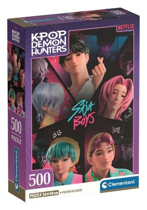 Puzzle Kpop Demon Hunters Compact 500 dílků