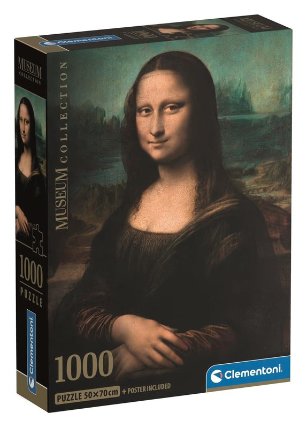Puzzle 1000 Leonardo Gioconda Museum