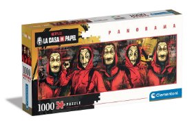 Clementoni Puzzle - Panorama La casa de papel 1000 dílků