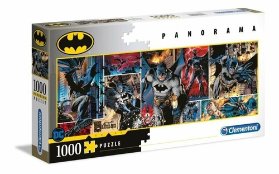 Puzzle 1000 dílků Panorama - Batman